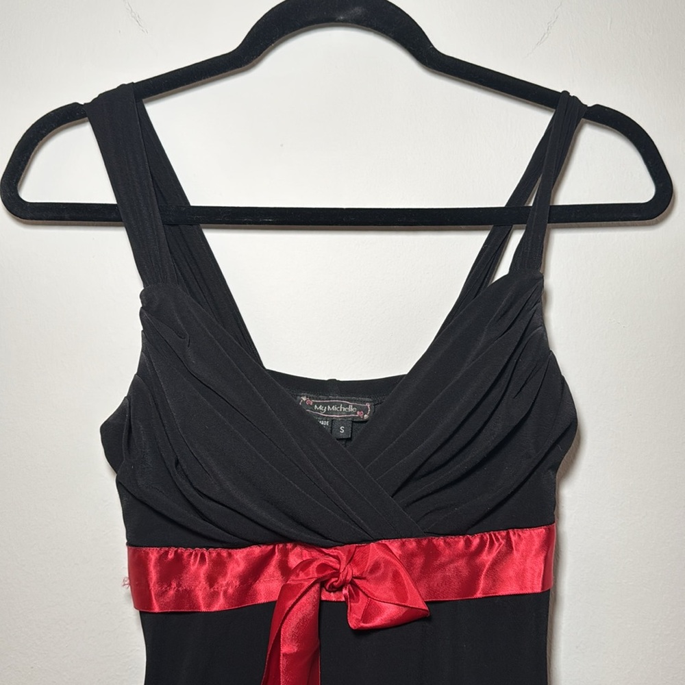 My Michelle Y2K a-line dress with red ribbon size S - Picture 3 of 12